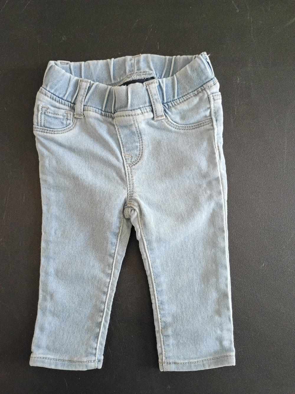 Baby Gap "My First Jegging" Light Wash Denim Pants (6-12 Months)